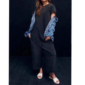 Universal Standard for J. Crew Cupro Wide Leg Jumpsuit